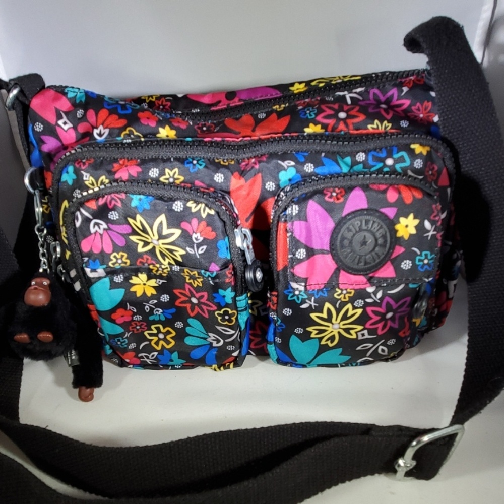Kipling Flower Crossbody